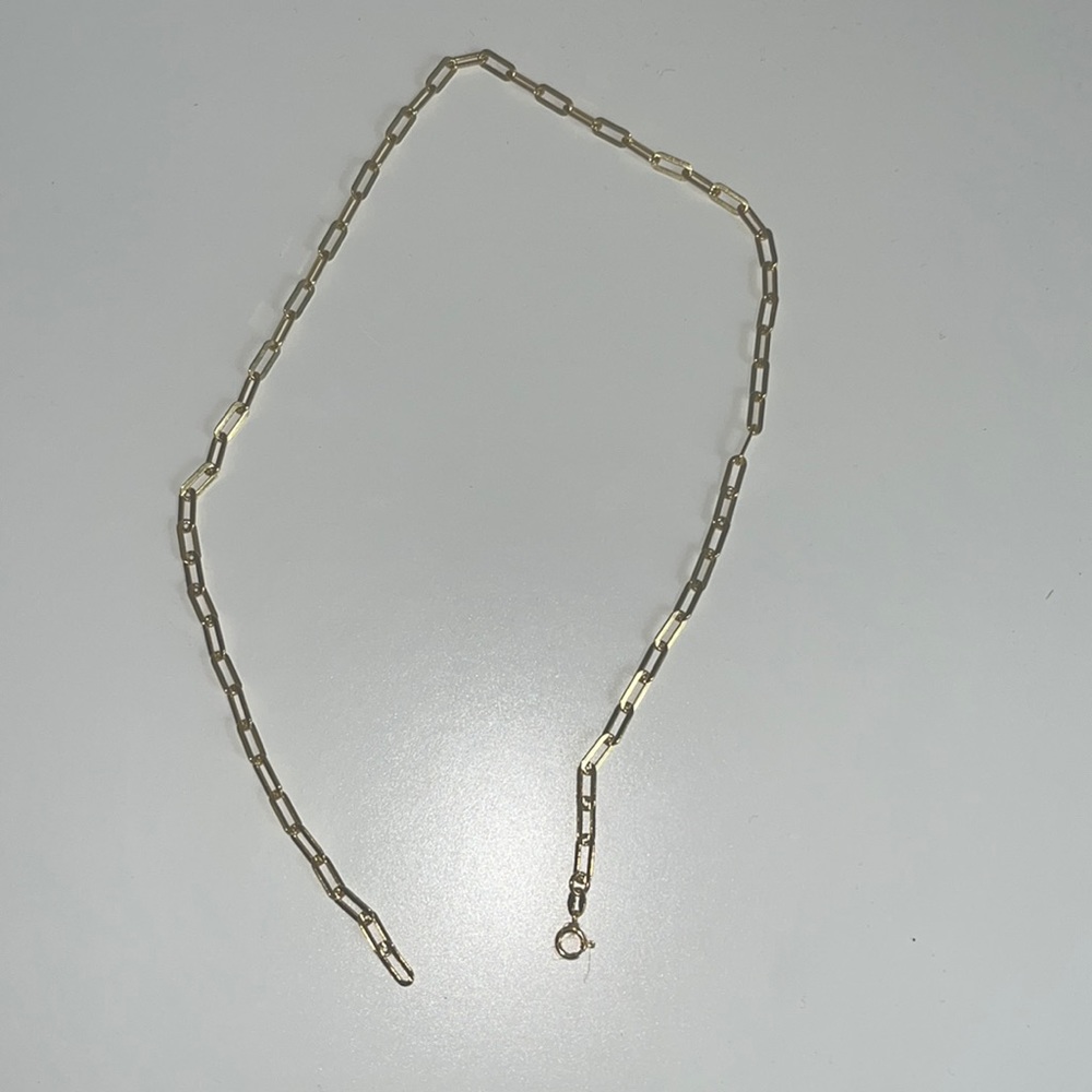 Macys Paperclip necklace